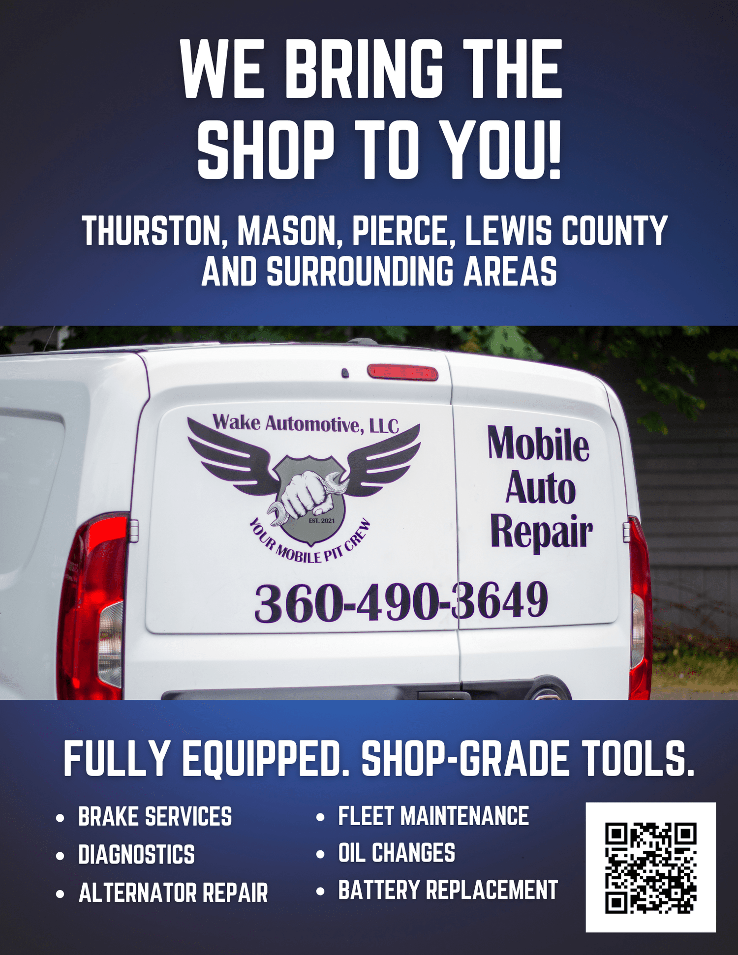 Mobile repair social media ad